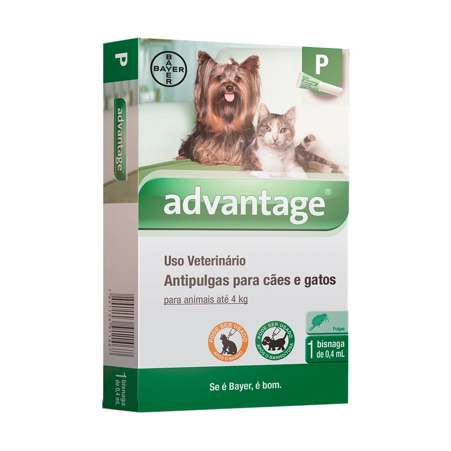 Embalagem de Advantage — embalagem da linha original