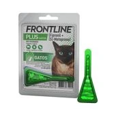 Embalagem de Antipulgas e Carrapatos Frontline Plus para Gatos