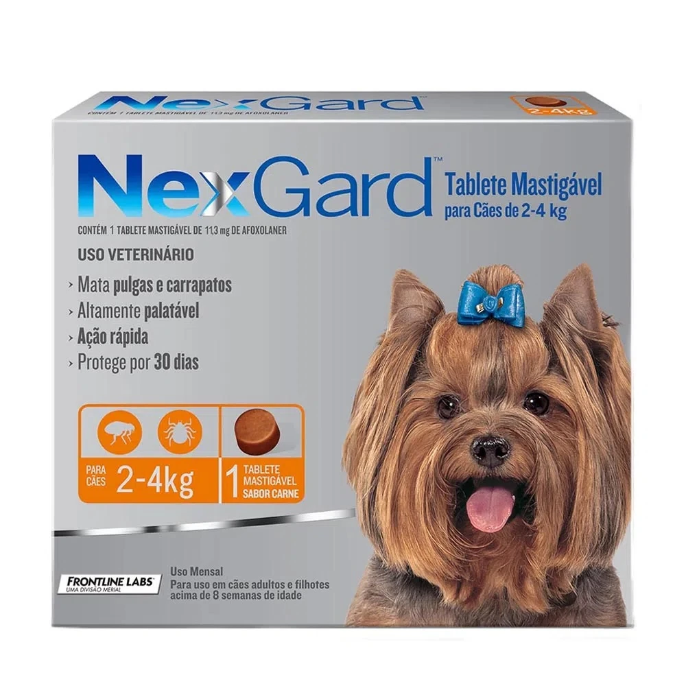 Embalagem de NexGard