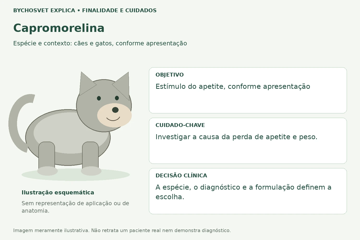 Finalidade e cuidados de Capromorelina