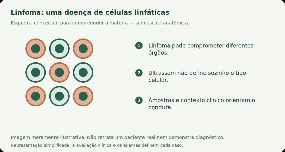 Esquema conceitual: Linfoma intestinal no gato: emagrecimento e vômitos podem exigir biópsia?