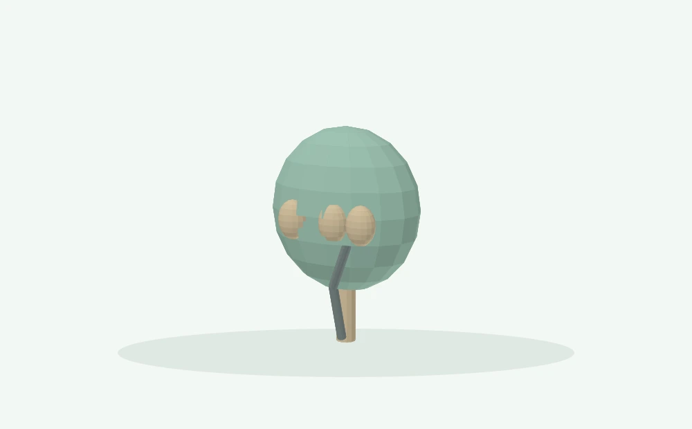 Modelo 3D esquemático: Visualização da uretra e da bexiga
