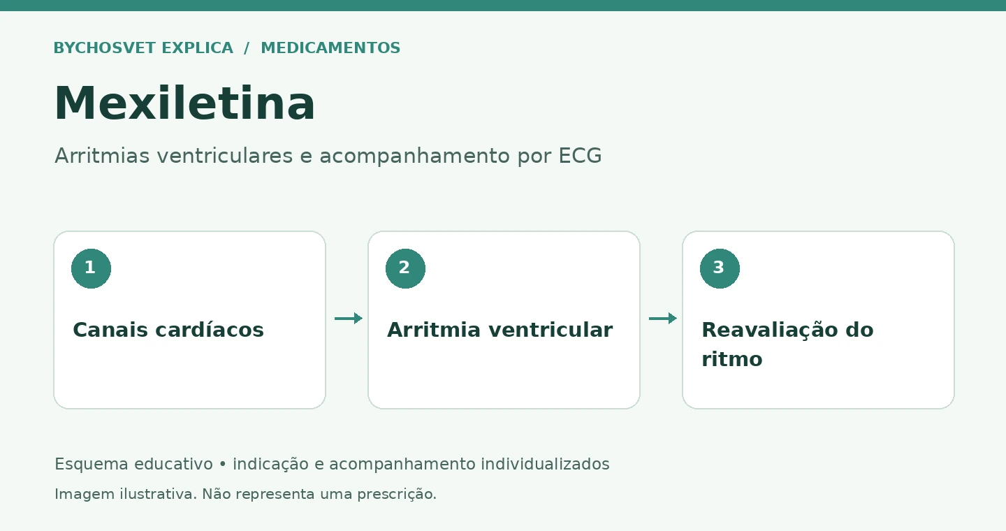 Mexiletina: Canais cardíacos, Arritmia ventricular, Reavaliação do ritmo