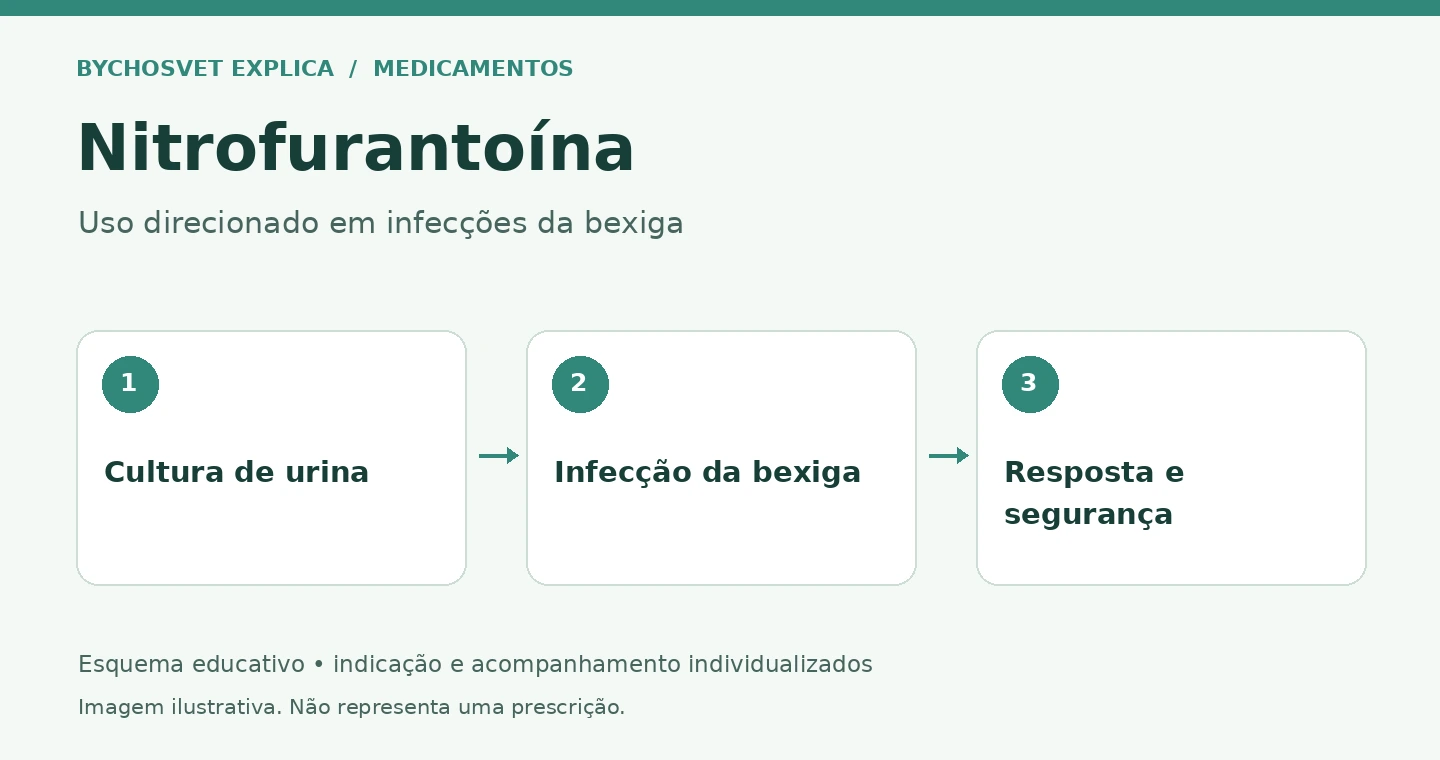 Nitrofurantoína: Cultura de urina, Infecção da bexiga, Resposta e segurança