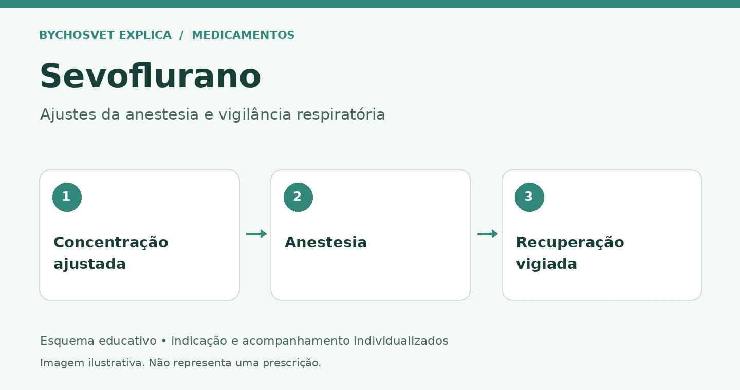 Sevoflurano: Concentração ajustada, Anestesia, Recuperação vigiada
